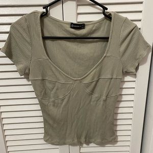 NWOT Underwire Crop Top